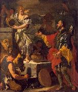 Francesco Solimena Rebecca at the Well oil painting on canvas